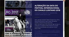 Desktop Screenshot of cavalo-lusitano.com
