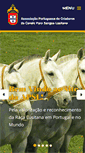 Mobile Screenshot of cavalo-lusitano.com